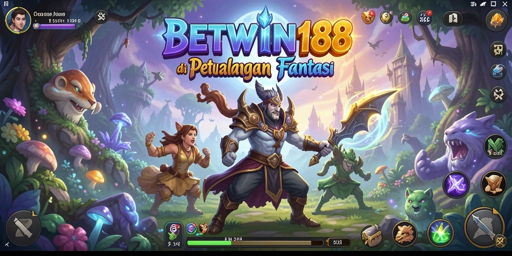 Gameplay seru BETWIN188 dengan pemandangan fantastis.
