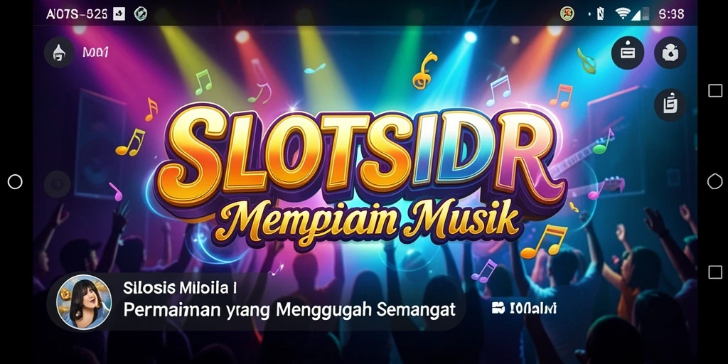 Tampilan gameplay SLOTSIDR yang menarik dan penuh warna.